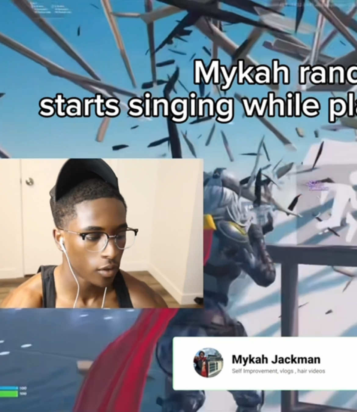 yt :Mykah Jackman #fortnite #mykahjackman #explore #fortniteclips #fyp