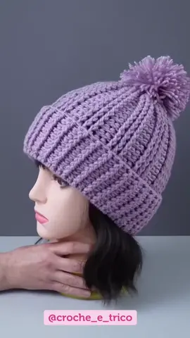 Gorro de crochê tutorial #crochetersoftiktok #crochettiktok #crochet #tricot 