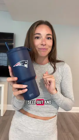 Love this tumbler from @Simple Modern! Just in time for football season ❤️💙🏈 #nflcheerleader #retired #nfl #simplemodern 