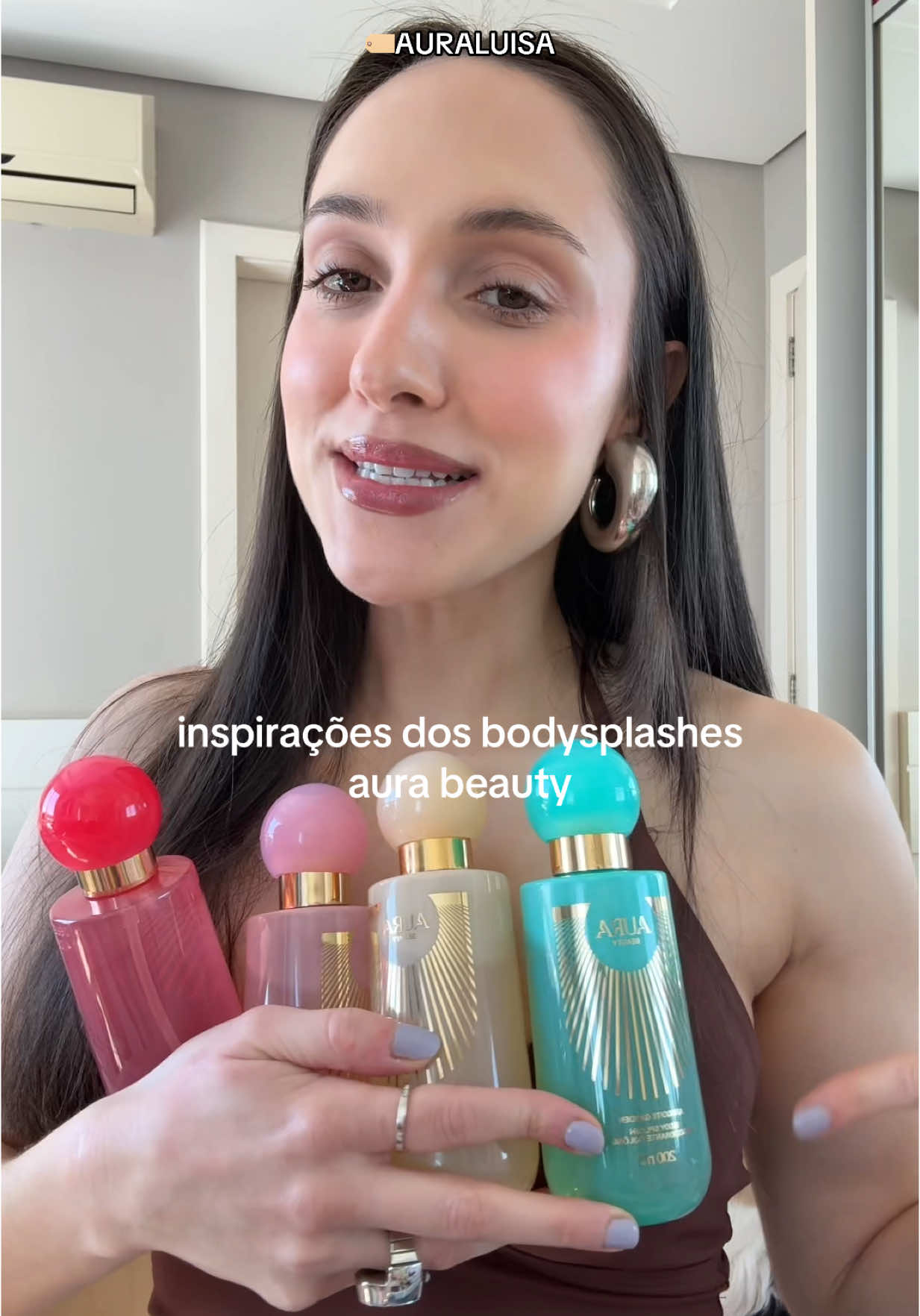 quais as inspirações dos bodysplashes da aura beauty - marca da jade picon??  temos cupom AURALUISA ☺️  #aurabeauty #bodysplash #contratipo #perfumaria #perfumetok @Aura Beauty Club 