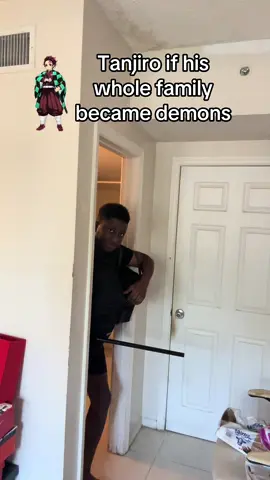 Tanjiro if his whole family became demons #anime #funny #demonslayer #tanjiro #nezuko 