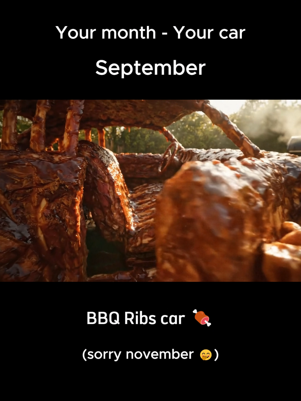 Part 1 | Your month - your car! which one did you get?