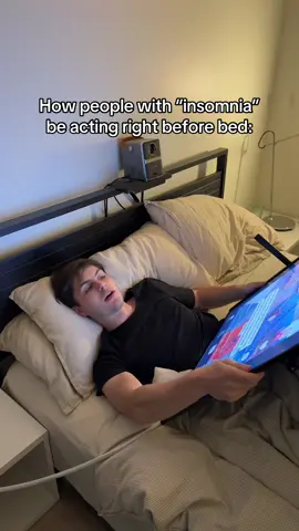 Maybe they need to put that phone down… #fypシ #relatable #skitscomedy #sleep #insomnia 