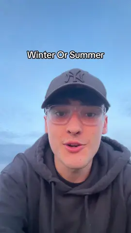 It’s a debate many like to talk about.. I think they’re too different to discuss really, I like them both, if anything I prefer winter but I do genuinely like summer too. #autumn #Summer #winter #seasons #fyp 