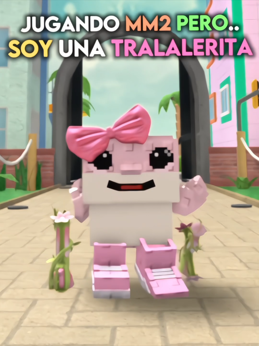 Jugando #mm2 pero soy una tralalerita 🙀‼️ #stealabrainot #roblox #humor #murder #brookhaven #gameplay #fyp #parati 