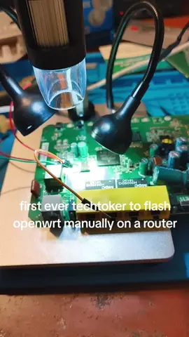 incredibly sorry for bad soldering (still works tho) #techtok #mrrobot #hack #router #fyp 