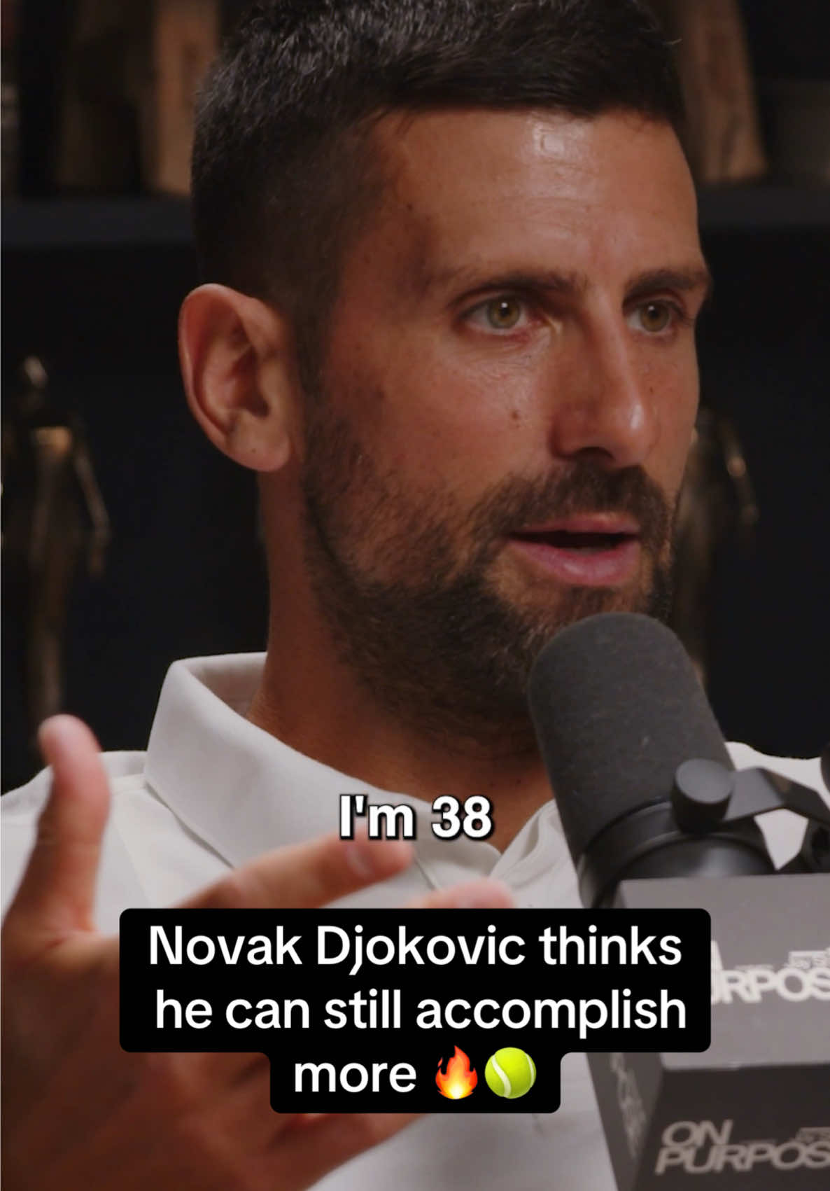 Legend 💪 (via @On Purpose Podcast) #NovakDjokovic #tennis #espnsocial #USOpen 