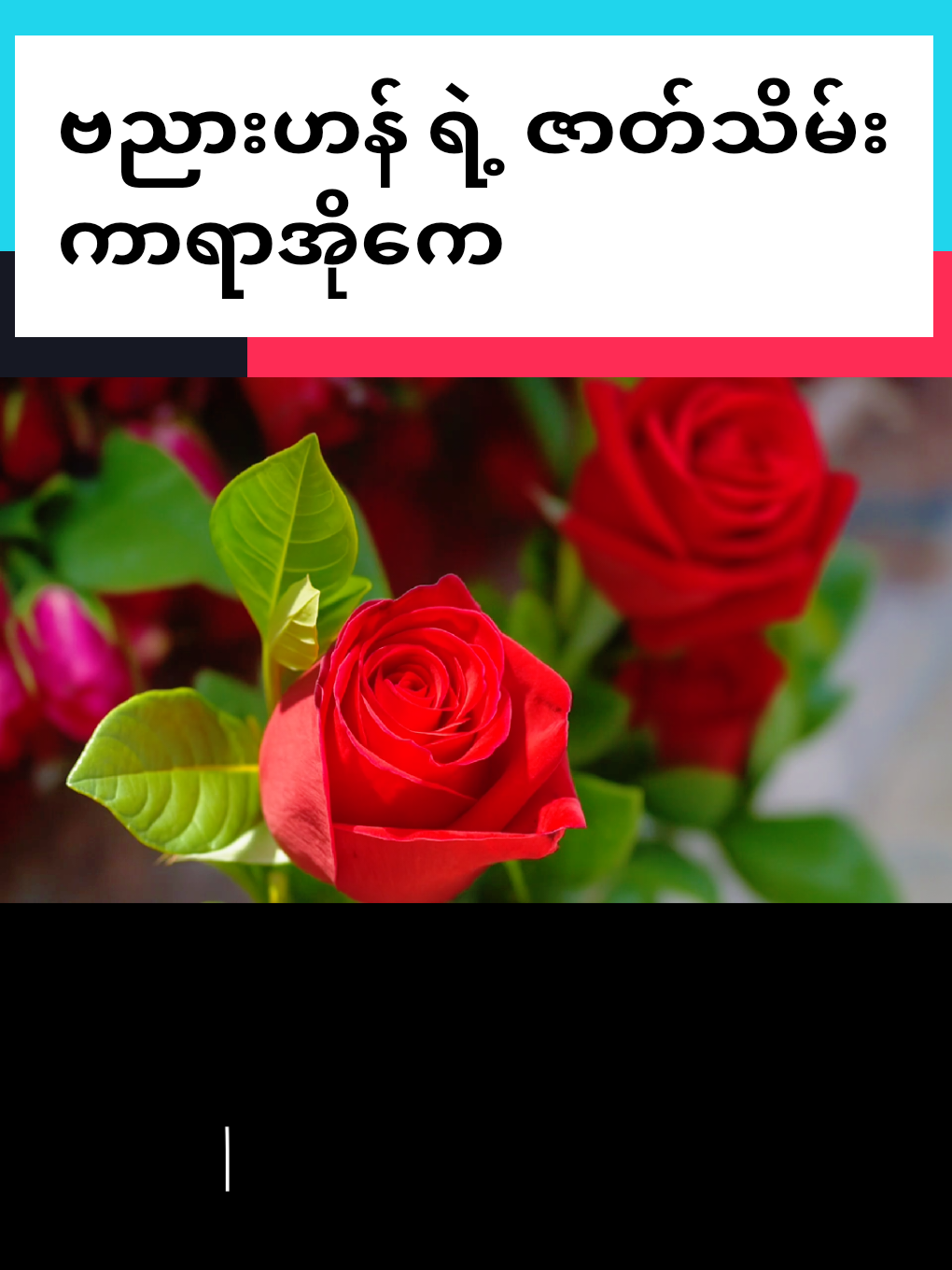 ဇာတ်သိမ်း#ဗညားဟန်#ကာရာအိုကေသီချင်းကောင်းများ #ဆိုကြမယ်ပျော်ကြမယ် #ကာရာအိုကေ 
