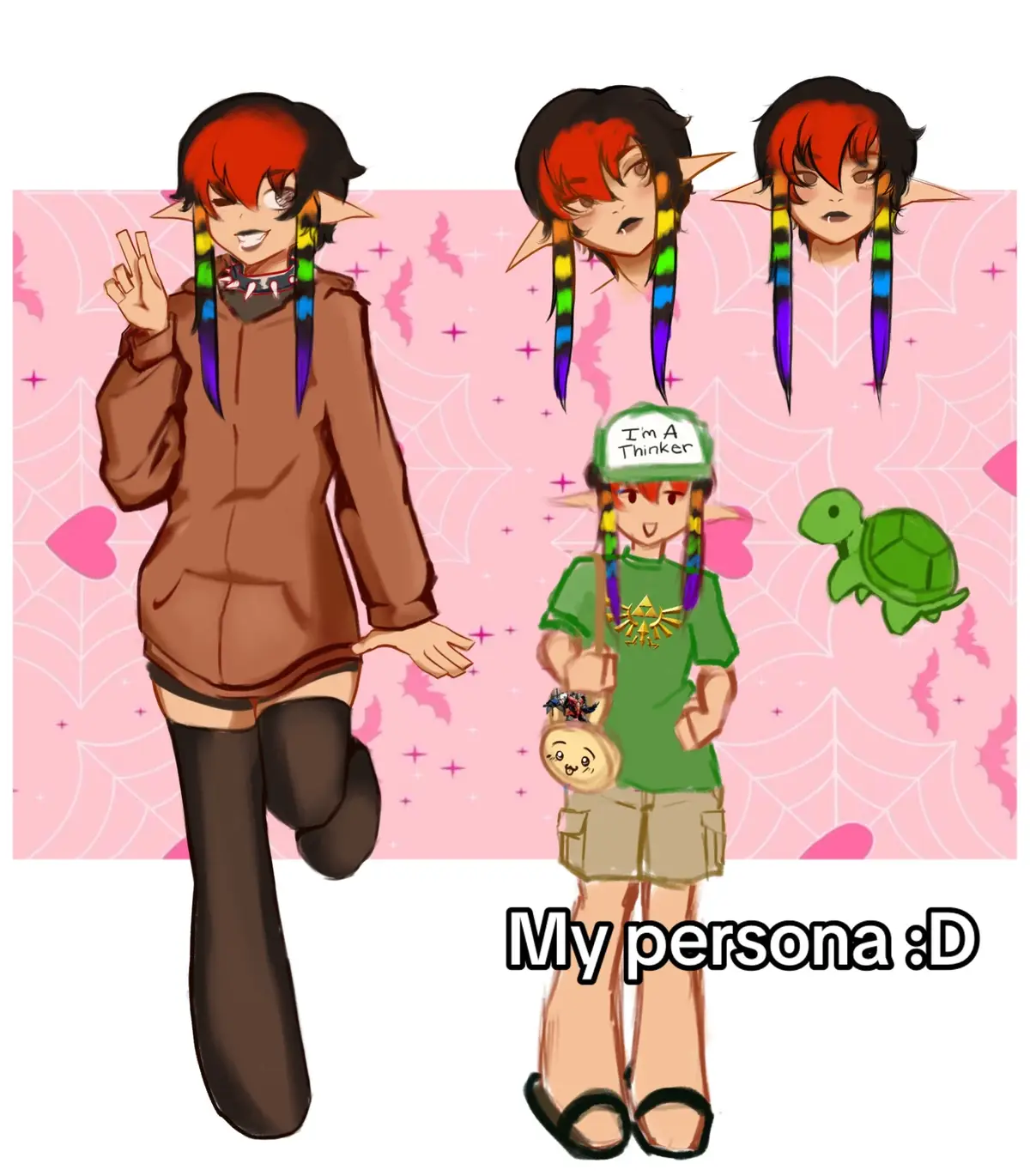 HEHEHEHE, I love how this came out Also, my Adam Sandler described by my bf @average_assassin with the Zelda shirt #fyp #art #artistsoftiktok #arttok #yippie 