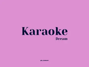 Dream - Karaoke #lisa #dream #kpopkaraoke #karaoke #fyp 