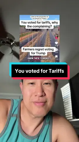 When you vote for tariffs, but become suddenly shocked that it’s affecting you #tariffs #politicstiktok 