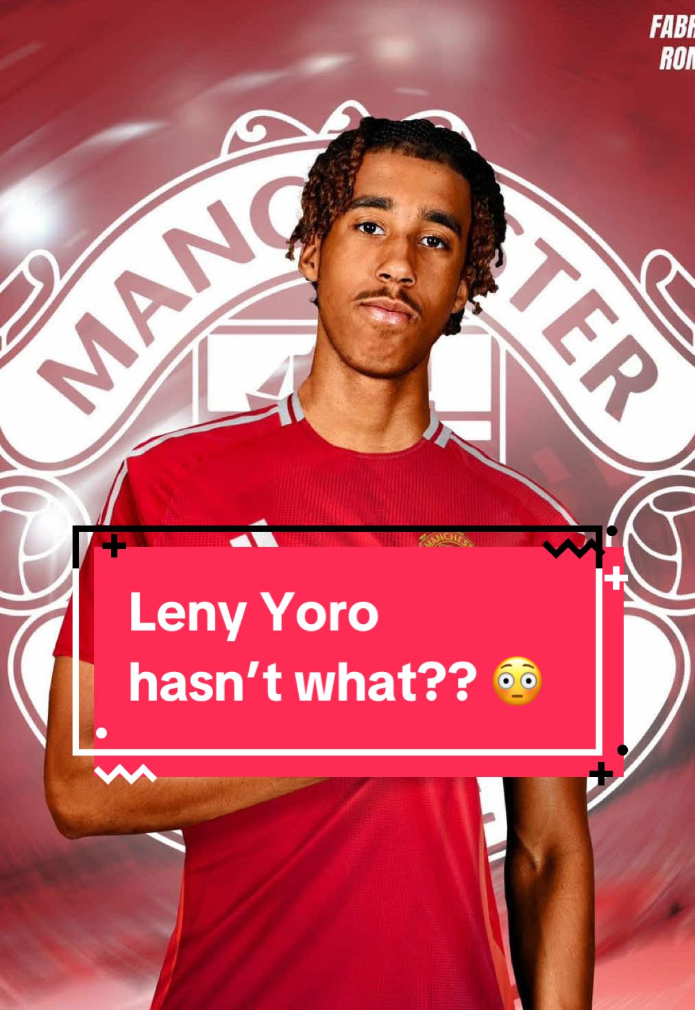 Leny Yoro hasn’t what?? 😳 Cc: @Rio Ferdinand Presents  #mufc #manutd #manchesterunited 