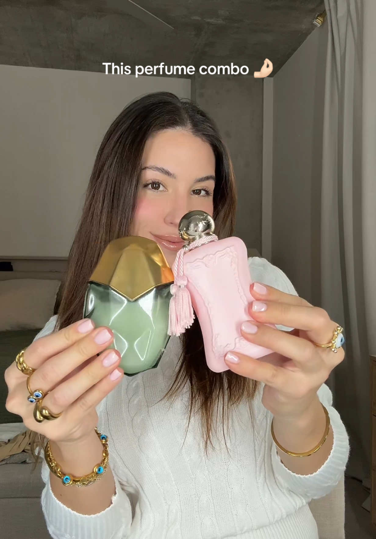 Obsessed with this combooo 🌹 🌊 #fragrancetiktok #perfume #delinaperfume #orebella @'Ôrəbella @Parfums de Marly 