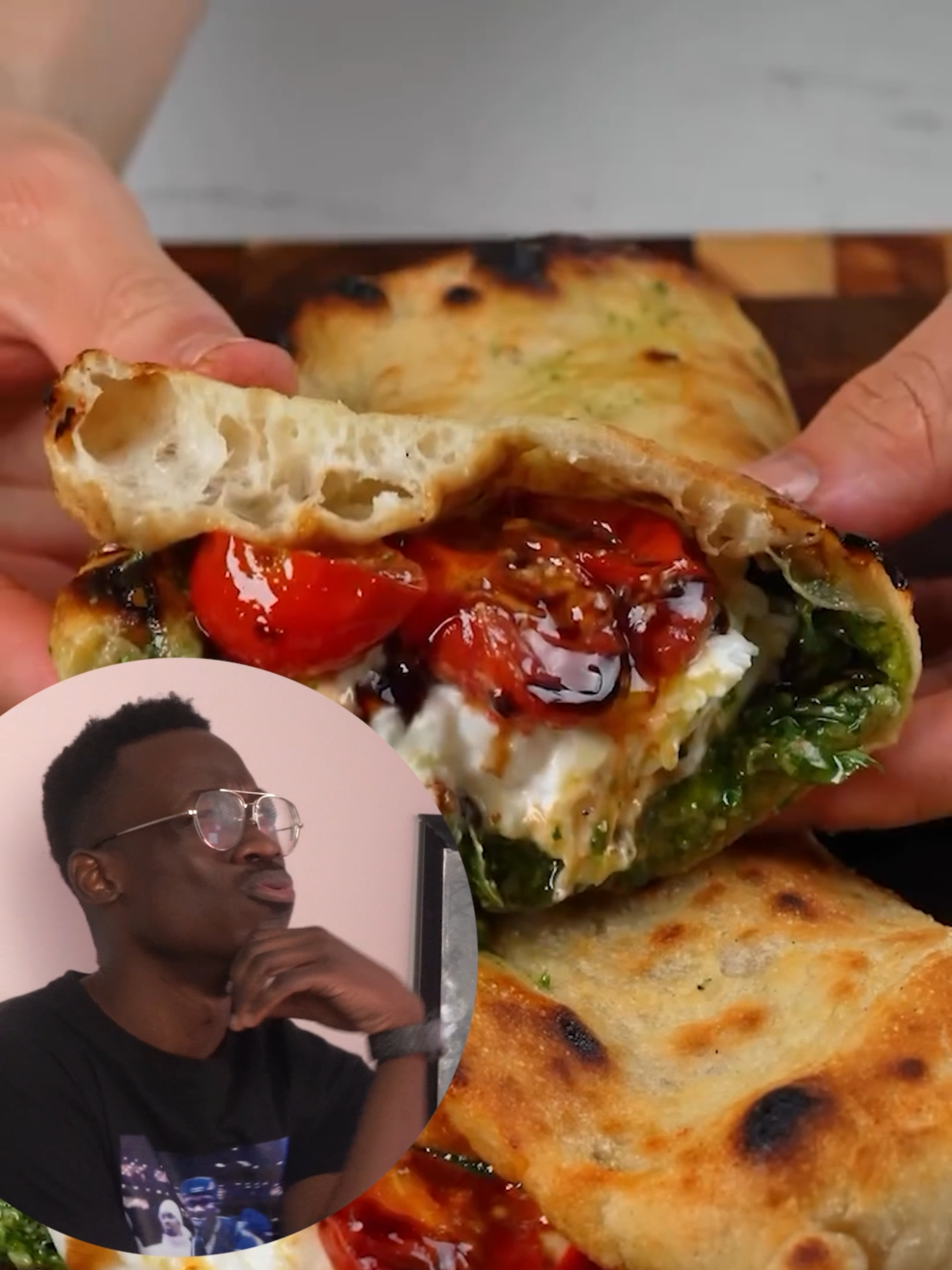 How do you fix a broken pizza? Just use tomato paste. | @breadbakebeyond . . . . . Y'all Gaza is being starved. Stage 5 famine. That's 5 out of 5...the worst possible situation. I threw some donation links up. If you enjoyed this video, please check them out--even the tiniest amount will help these families. Please please please.