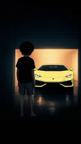 si kecil dan banteng Italia impiannya #lamborghini#sukses#trending#viral#fyp 