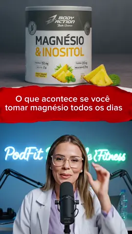 O que acontece se tomar magnésio todos os dias ?  #magnesio #bodyaction #tiktokshop 