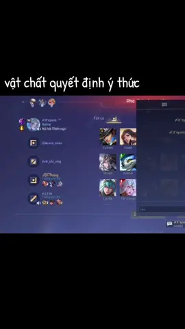 Vật chất quyết định ý thức:))) #lienquan #fyb #xuhuong #memes #lienquanmobile 