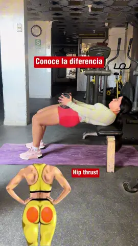 DIFERENCIAS DE HIPS THRUST #gluteo  #hipthrust #puentedecadera #gym  #glutes 