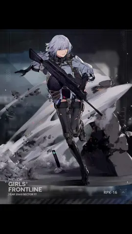 GIRL'S FRONTLINE RPK 16 SHD BLENDER FANMADE