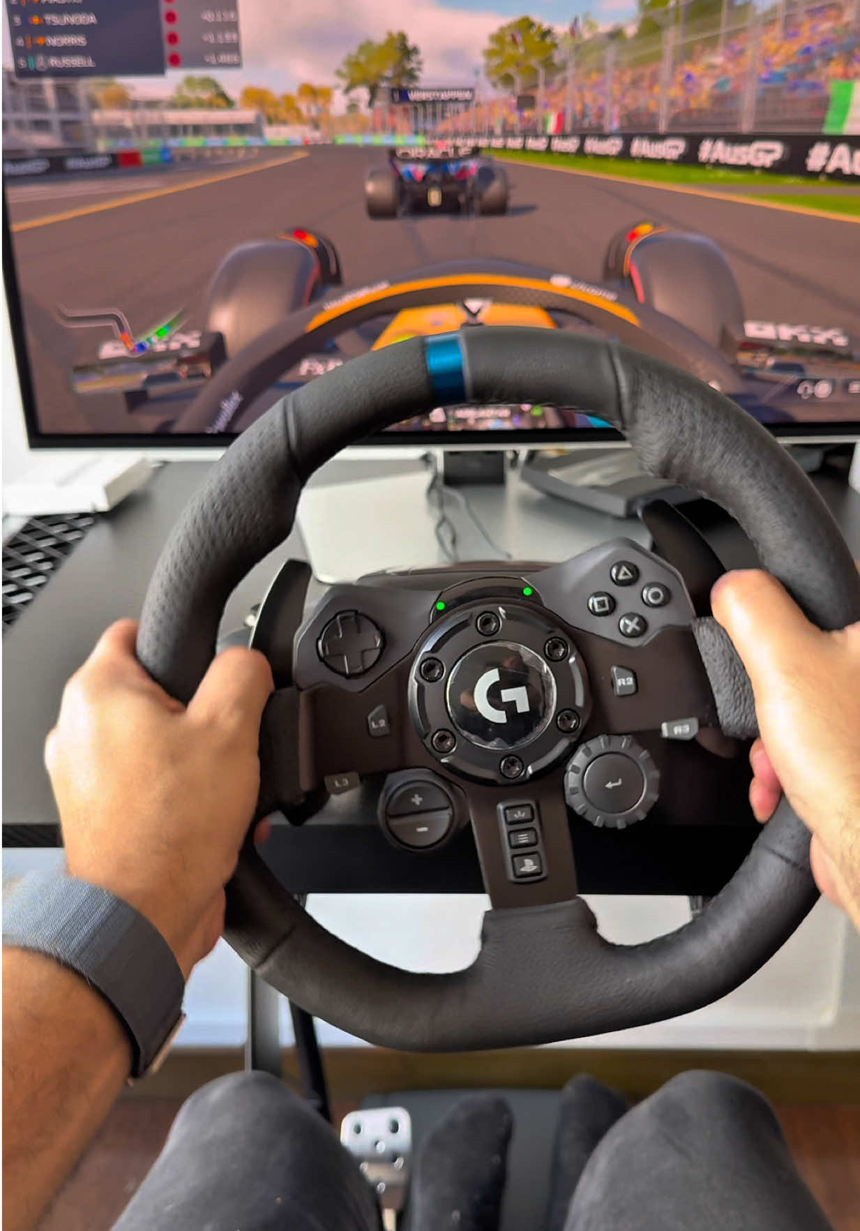 Logitech G923 🔥 #logitechg923 #simracing #f12025 #f1game #ps5 