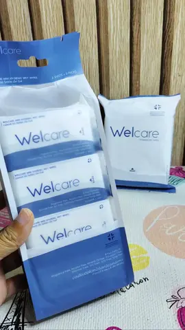 #ทิชชู่เปียก #ทิชชู่เปียกพกพา #welcare #จจตัวน้อย 