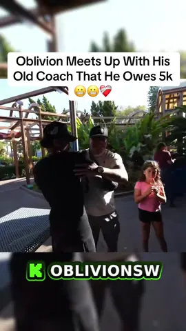 Oblivion Meets Up With His Old Coach That He Owes 5k 😬😬❤️‍🩹 #oblivion #seaworld #fypシ #viral