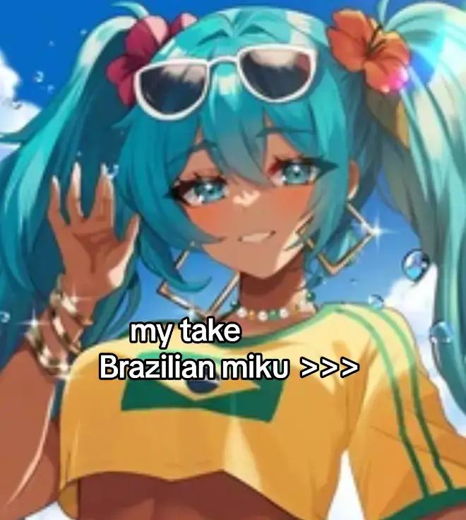 #miku #brazil🇧🇷 #artist #baddie #fyp my first actual art on tiktok yayy !! xD