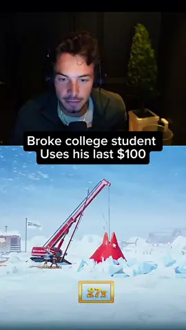 Ice fishing streamer goes crazy #bigfish 