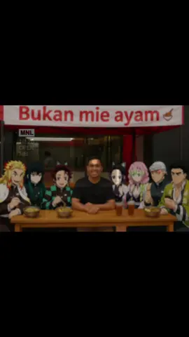 Berkumpulnya Hashira di @Bukan Mie Ayam Jatiwaringin #fyp#demonslayer#jatiwaringinpondokgede.