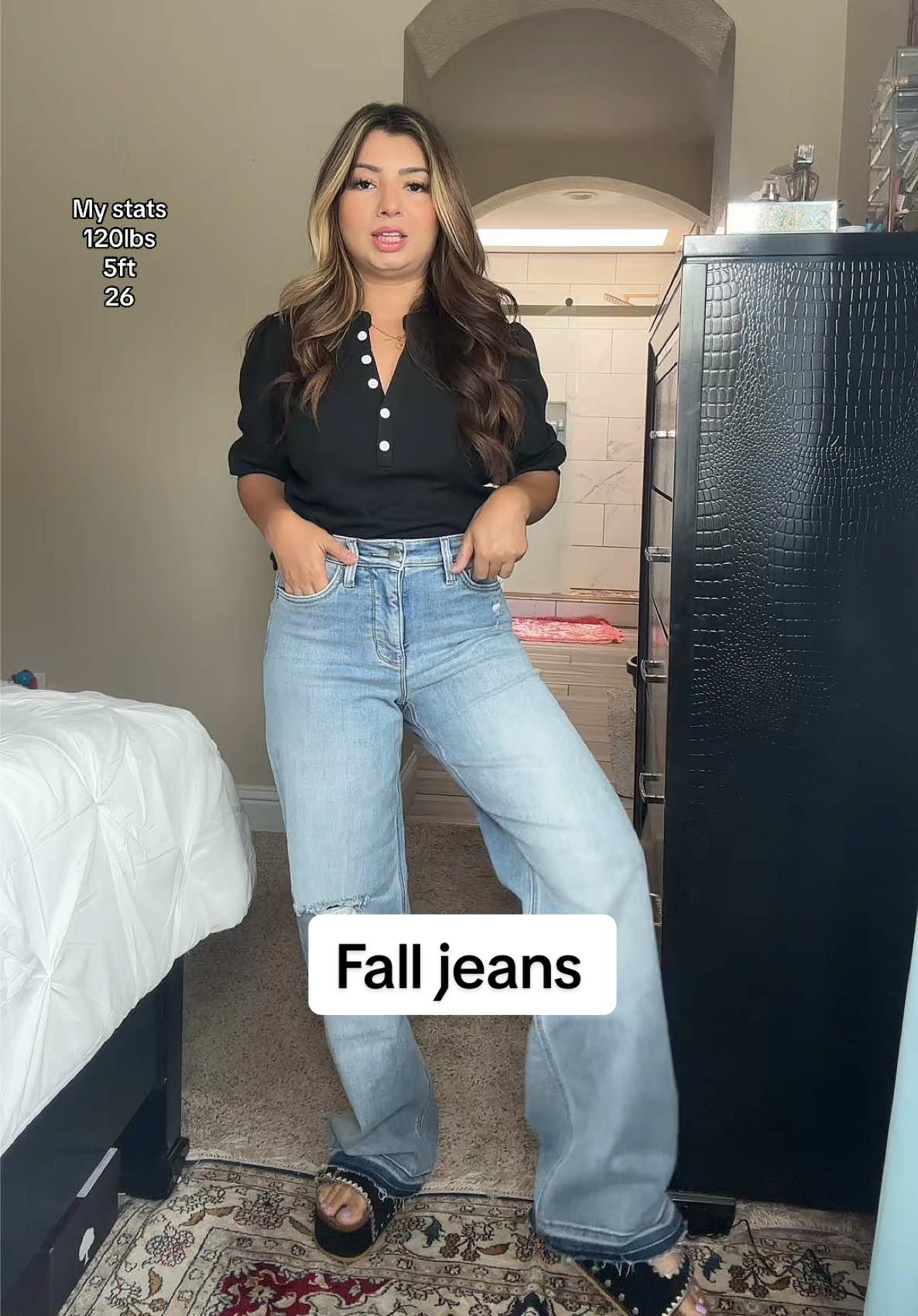#jeans #denim #tiktokshopcreatorpicks #fallfashion 