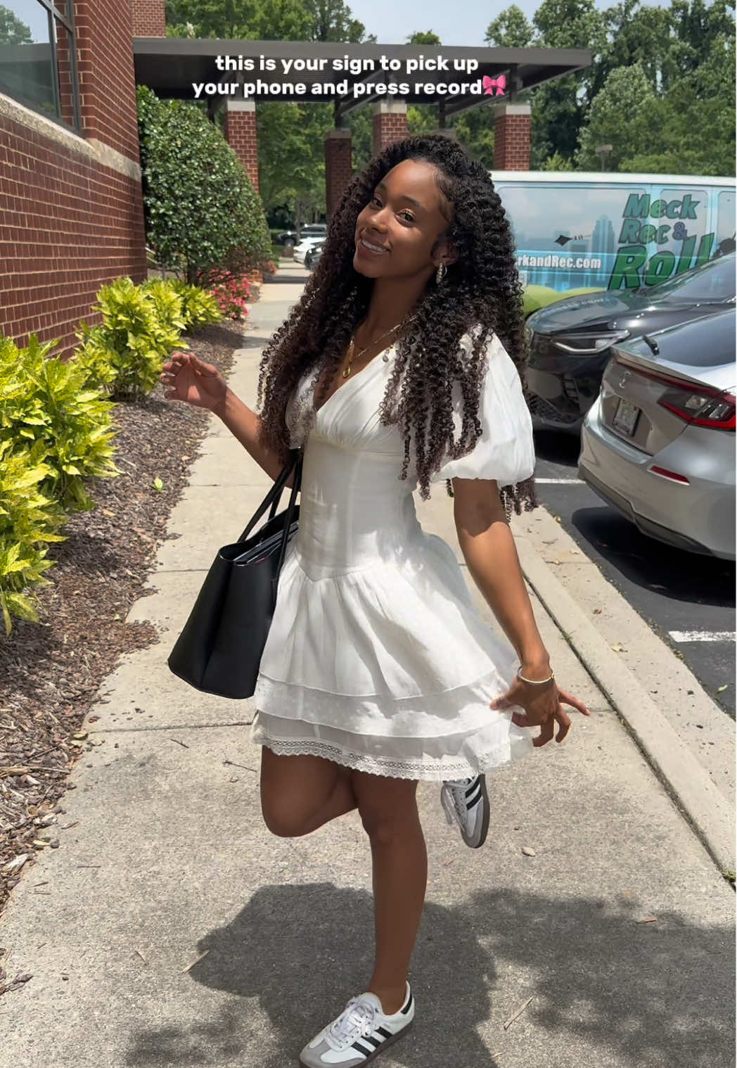 Pressing that record button is the biggest step! Don’t psych yourself out, just do it YOLO!!!😆✨🙌🏽🤍 So proud of the work @hairmatchapp accomplished and my experience with @microsoftimaginecup 👩🏽‍💻🙏🏽🌀 - - - #contentcreator #influencer #hairmatchapp #naturalhair #explore 