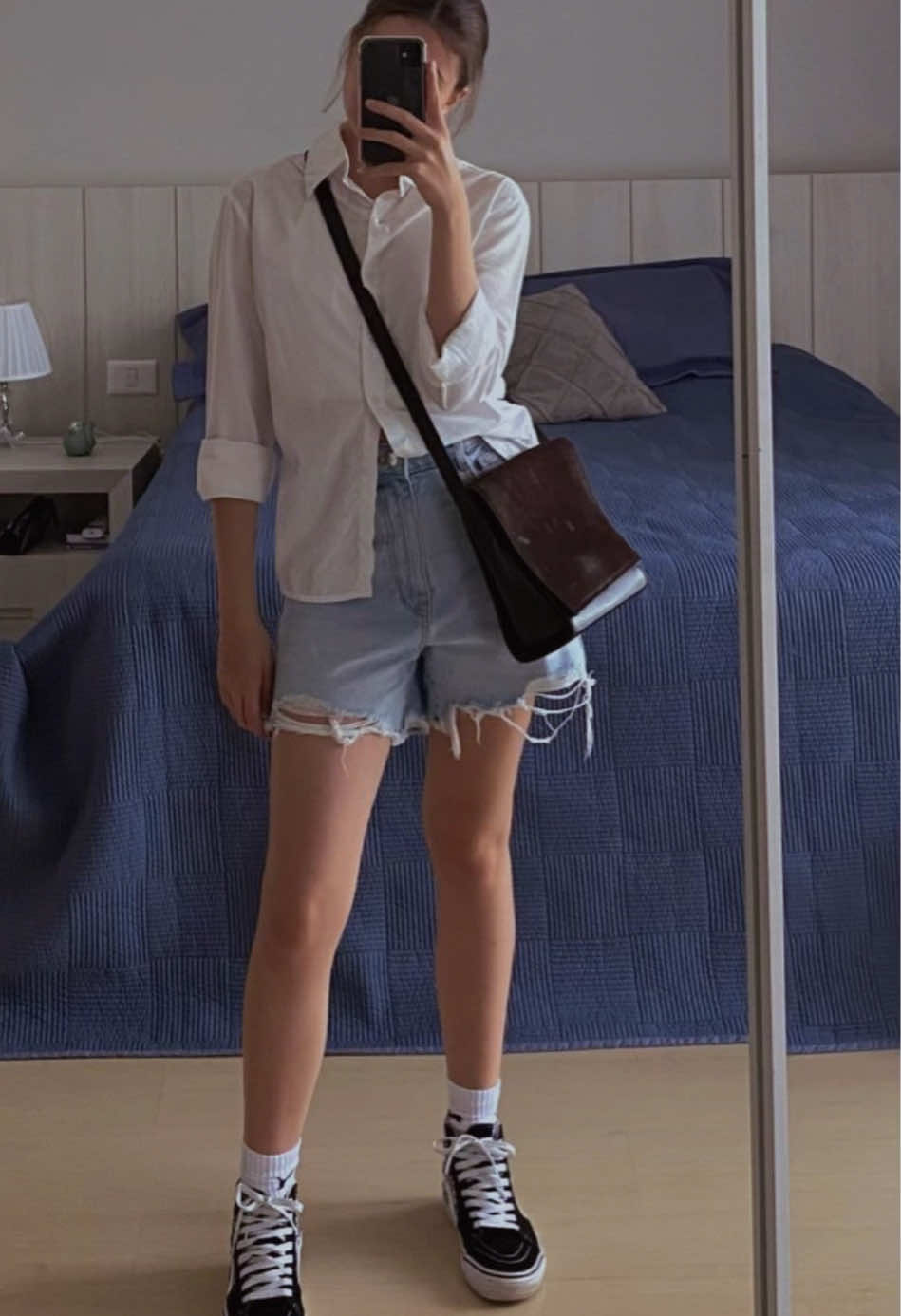 Vans Sk8-Hi Outfit  #vans #outfitideas #outfitgirl #vansoffthewall 