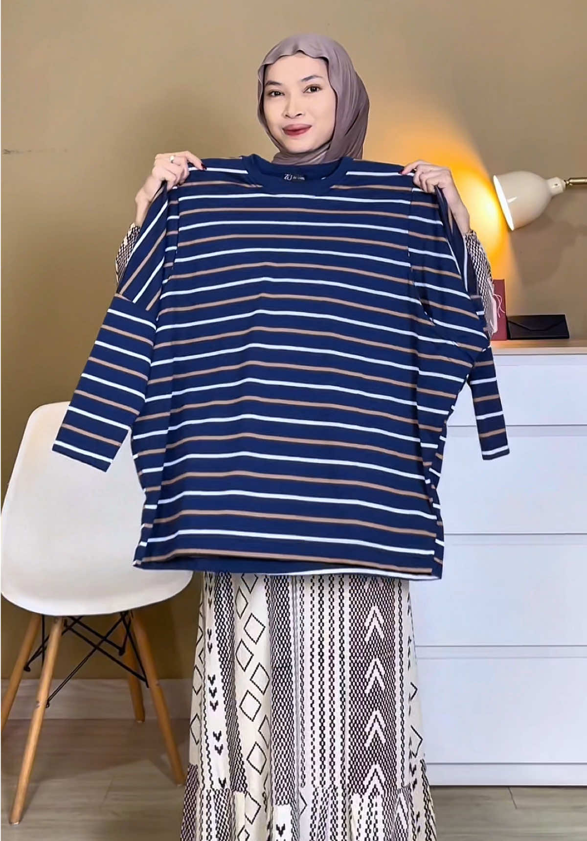 Harus viral sih basic stripe ini 😩💖 #kaosstripewanita #kaosstripe #kaoswanita 