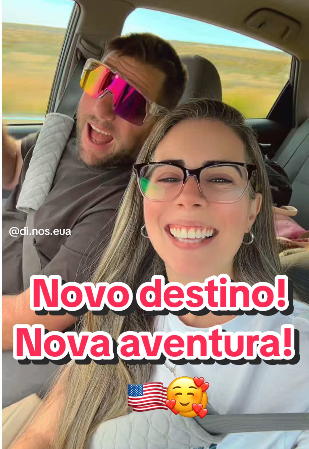 Pegando estrada para Idaho!🤩🇺🇸 #eua #fyp #eatadosunidos #greencard #casadacomgringo