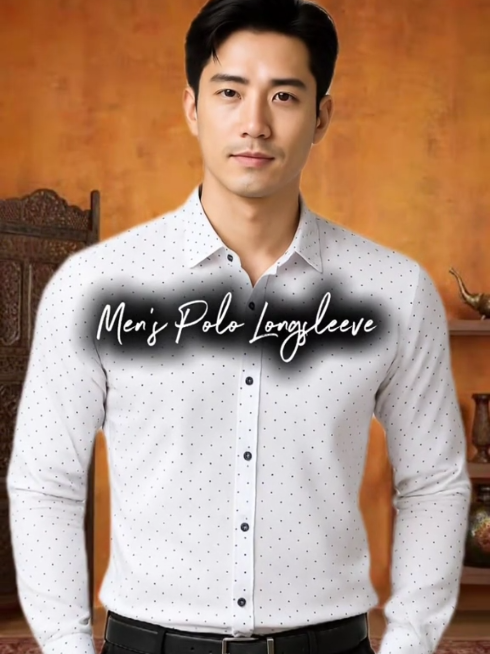 #casual #polo #longsleeve #men #fashion 