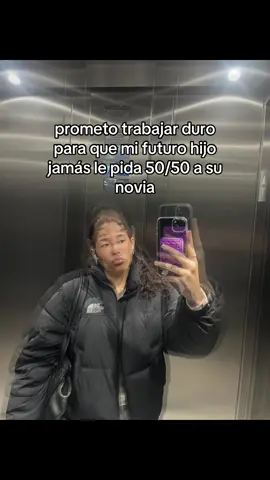 y que mi hija tampoco acepte 50/50 ps 