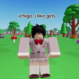 this is not a ship post. i know ichigo and ishida are related. i didn’t know which audio to choose#joke #anime #bleach #ichigo #roblox 