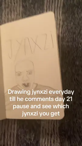 Drawing @Jynxzi everyday till he comments day 21 #jynxzi 