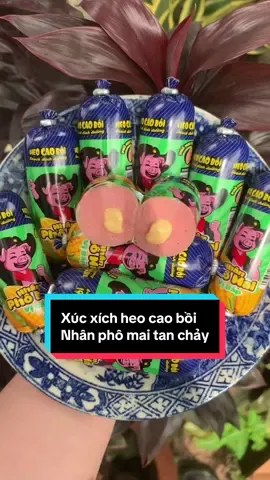 Xúc xích heo cao bồi .. Nhân phô mai tan chảy #xuhuong #tiktok #viral #xucxich #fyp 
