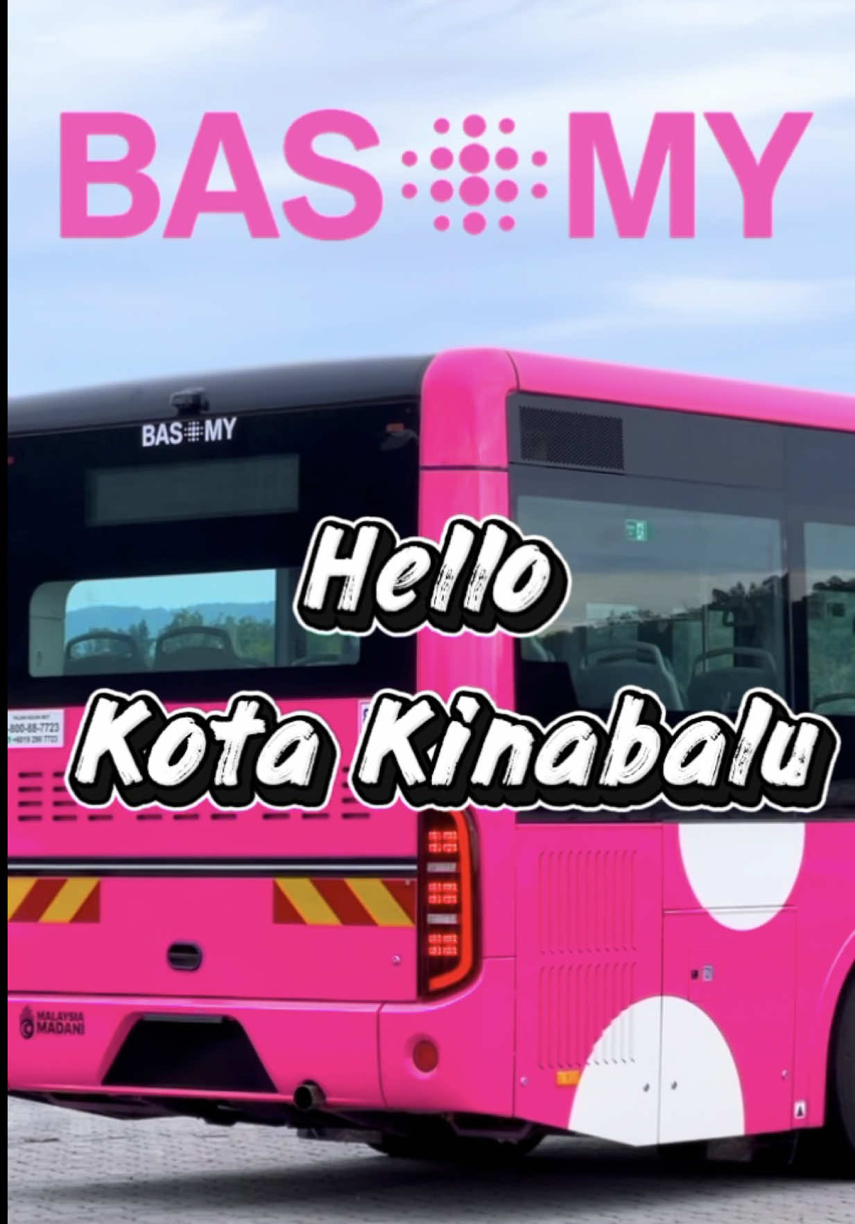 Pink Bus 🚌 akan dibawa masuk ke Kota Kinabalu secara berperingkat, dan dijangka beroperasi sepenuhnya tahun depan 😍 Mari kita nantikan bersama ❗️  #fyppppppppppppppppppppppp #pinkbus #basmy #kotakinabalu 