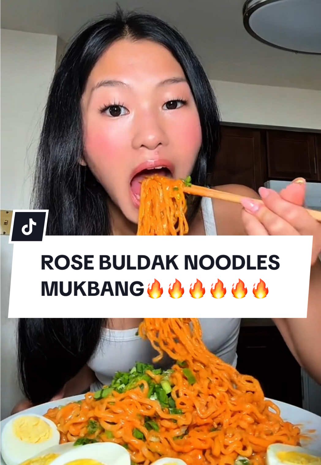we’re so back #mukbang #buldak #spicy #noodles #asian 