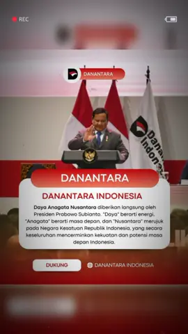 Danantara adalah simbol kolaborasi dan harapan baru untuk Indonesia. Dukung langkah besar ini demi kemajuan bangsa! #Danantara #UntukIndonesia #BangunBersama #MenujuIndonesiaEmas