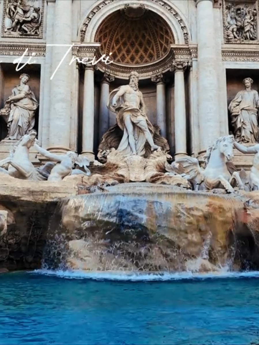 Darling, when in Rome, toss a coin and make a wish at the Trevi Fountain — one of the world’s most iconic masterpieces.  Built in the 18th century, this Baroque wonder isn’t just a fountain, it’s a symbol of eternal romance and cinematic beauty (hello La Dolce Vita 🎬). 📍 Tips for your visit: – Arrive early morning or late evening to avoid the crowds. – Don’t forget to toss your coin with your right hand over your left shoulder for luck . – Perfect photo spot: the side angles give you the best luxury backdrop without the crowd. Trevi Fountain Rome Trevi Fountain travel guide.Things to do in Rome Italy.Rome must see attractions.Famous fountains in the world.Trevi Fountain history Best time to visit Trevi Fountain.Trevi Fountain coin toss tradition.Rome bucket list.Visiting Rome for the first time 💎 For a full Roman itinerary — Colosseum, Pantheon, Spanish Steps & Michelin dining — link in bio. #trevifountain #rome ##traveltiktok #italy #explorepage