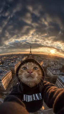 #france #paris #ai #catlover #cat 