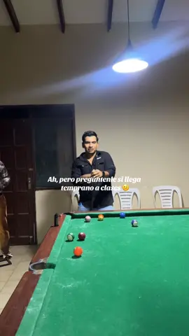Temprano a todos lados menos a clases #fyp#billar#agro 