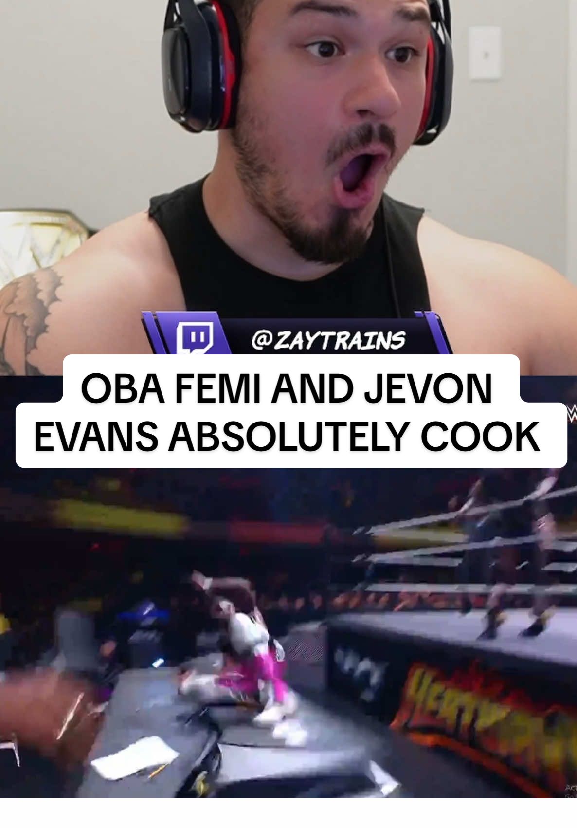 OBA FEMI AND JEVON EVANS HAVE AN AMAZING MATCH. #WWE #wwenxt #jevonevans #obafemi #wweraw 