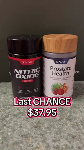 🚨 LAST CHANCE SALE 🚨 Men — your circulation, energy, and stamina won’t fix themselves. That’s why the 90ct Nitric Oxide Booster Bundle is a game-changer: ✅ Supports blood flow head-to-toe ✅ Boosts stamina in the gym and the bedroom 😏 ✅ Restores energy & confidence 🔥 And right now, the single 90ct bundle is only $37.95 — but ONLY until MIDNIGHT. At 12:01, this deal is gone. 🛒 If you still see the orange cart, grab it before it’s too late. #MensHealth #NitricOxideBooster #ProstateHealth #CirculationBoost #snapsuperbrandday @Snap_Supplements  