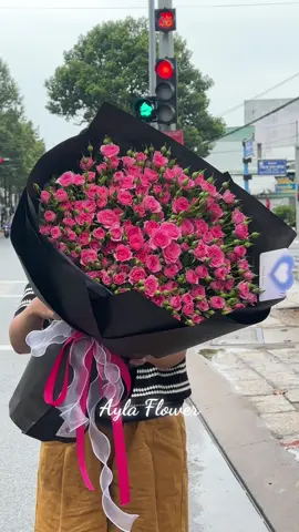 Hồng chùm sophia khổng lồ #hoatuoibaria #hoatươi #aylaflower #fyp 