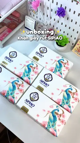 Bịch 5 gói mỗi gói 480 tờ dùng siu dai mà mềm mịn #review #unboxing #khangiaysipiao #giayan #muataitiktok 