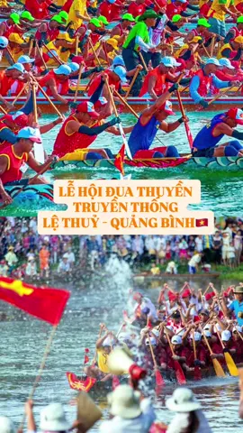 🇻🇳“Dù ai đi tây về đông. Mồng hai tháng chín cũng mong về nhà. Về nhà xem hội quê ta. Dưới sông bơi trải nhà nhà cờ bay”🇻🇳 Lễ hội đua thuyền trên sông Kiến Giang, Lệ Thủy, Quảng Bình (cũ) là một lễ hội truyền thống được tổ chức hằng năm vào dịp Quốc khánh 2/9 để chào mừng 